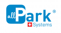 Logo allpark system suisse bleu sur blanc 002